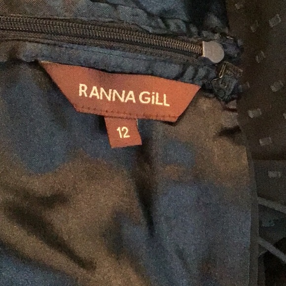 Ranna Gill Anthropologie Lucinda Beaded Maxi Dress Size 12 - Picture 11 of 12